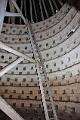 12. Pigeon house interior with revolving ladder